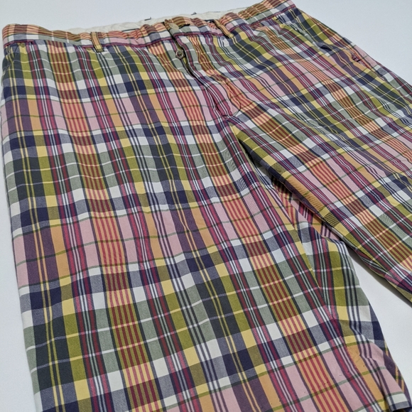 Vintage Polo By Ralph Lauren Plaid Shorts - Picture 2 of 4